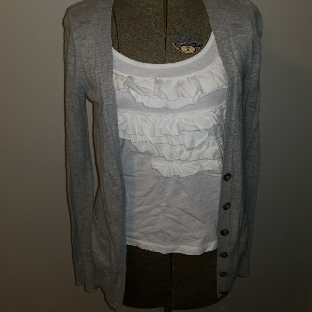 Grey Cardigan